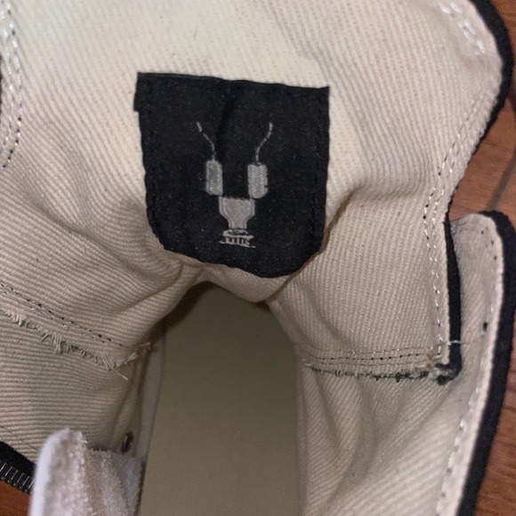 Rick Owens DRKSHDW Canvas Ramones 43 - Picture 6 of 8